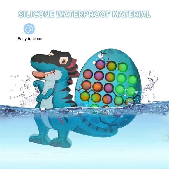 New Jumbo Dinosaur Pop Fidget Toy​ - Picture 6 of 6